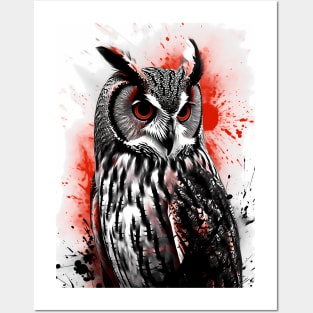 Long Eared Owl Posters and Art